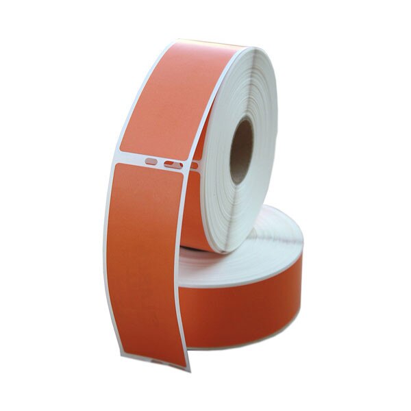 Dymo Orange Direct Thermal Labels